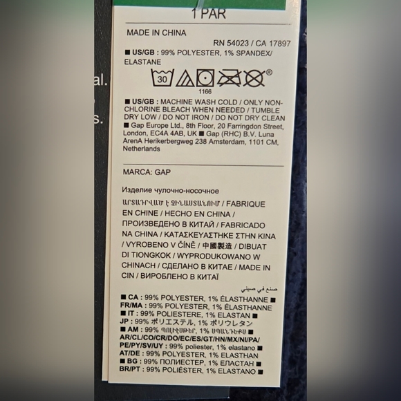 NWT - 3 Pairs Old Navy Winter Coloured Non-Skid/Gripper Socks/Slippers; Size: XL - Picture 7 of 13